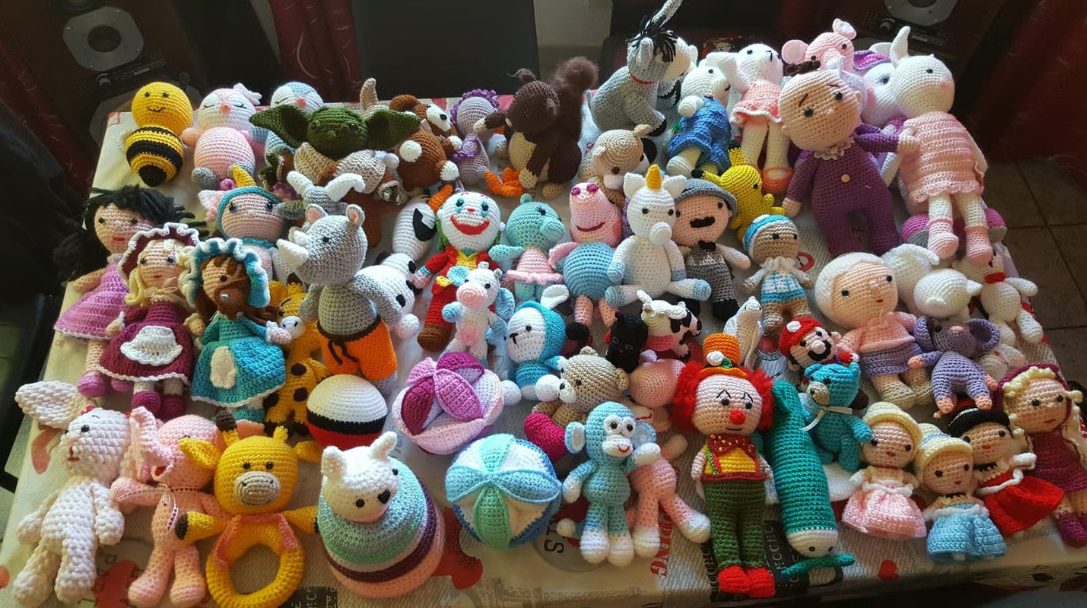 Collection complète d'amigurumi - des dizaines de créations colorées
